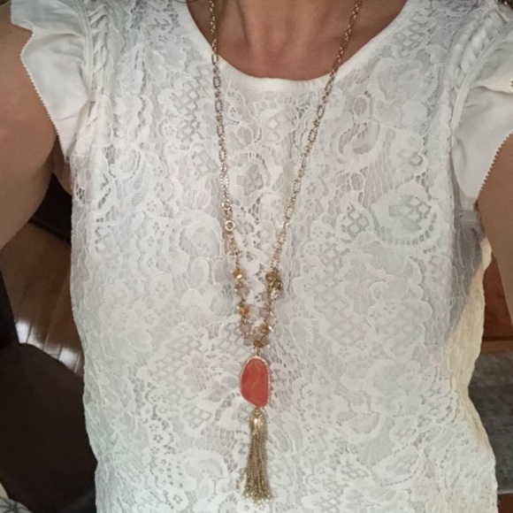 Long Statement Necklace - Picture 3 of 7